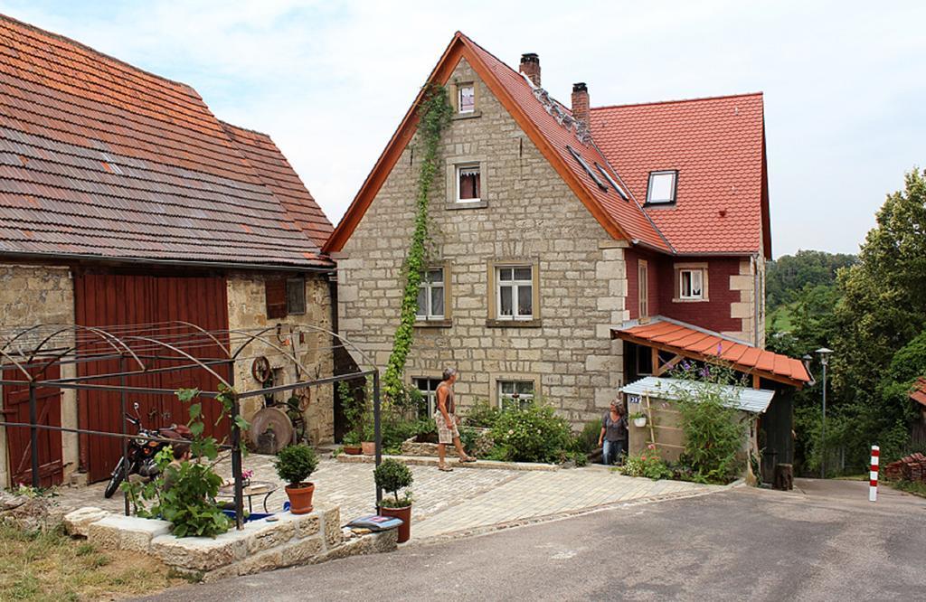 Ferienwohnungen Taubenschlag Creglingen Esterno foto